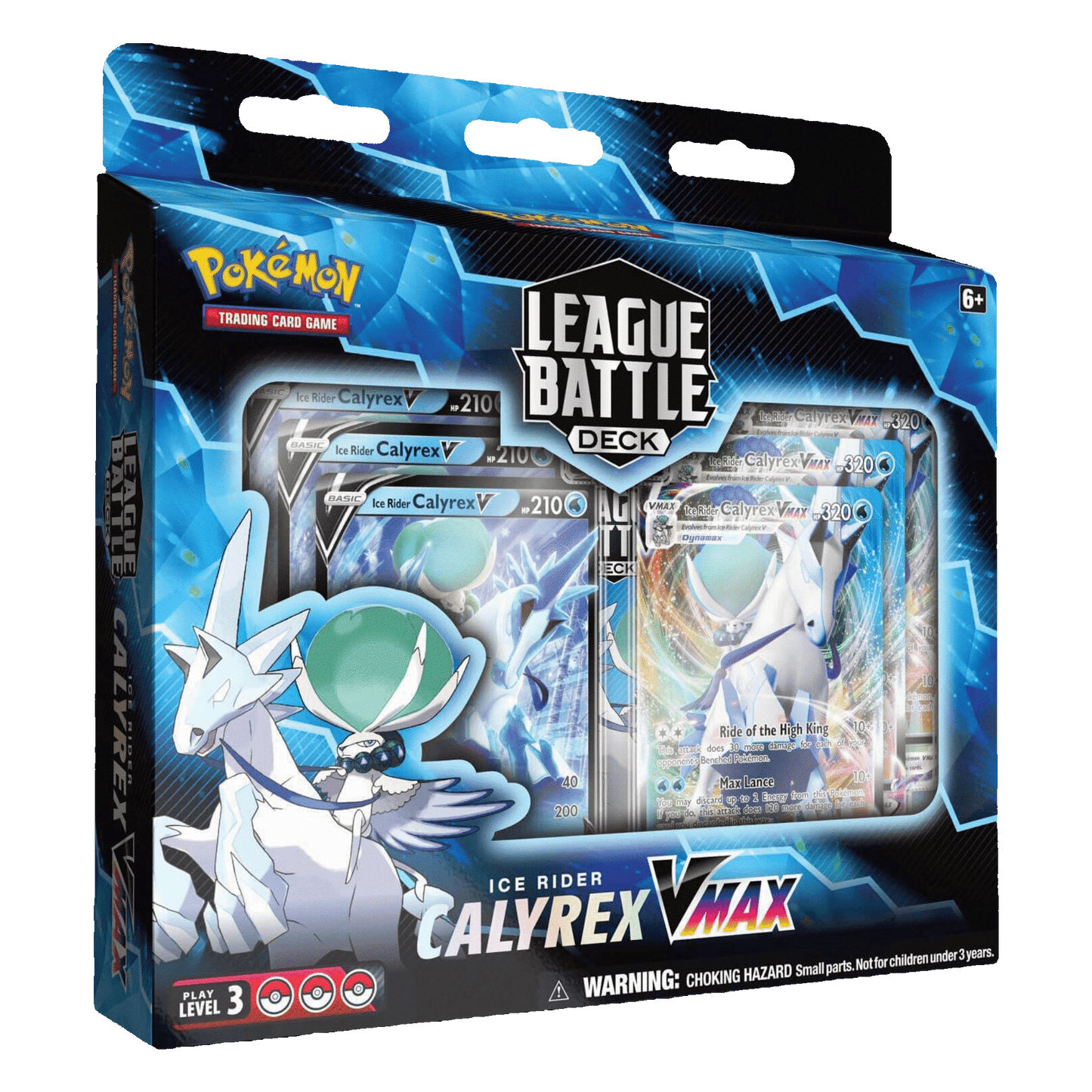 Pokémon: Ice Rider Calyrex VMAX League Battle Deck
