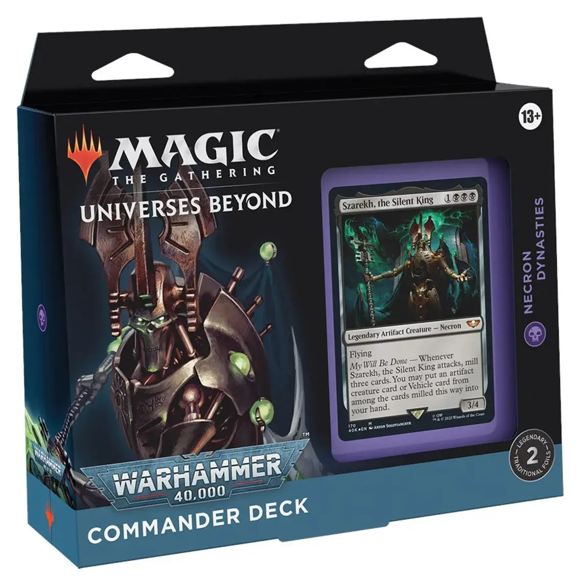 Magic the Gathering: Commander Deck - Universes Beyond: Warhammer 40,000 - Necron Dynasties