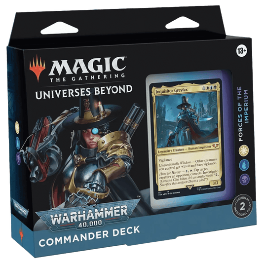 Magic the Gathering: Commander Deck - Universes Beyond: Warhammer 40,000 - Forces of the Imperium