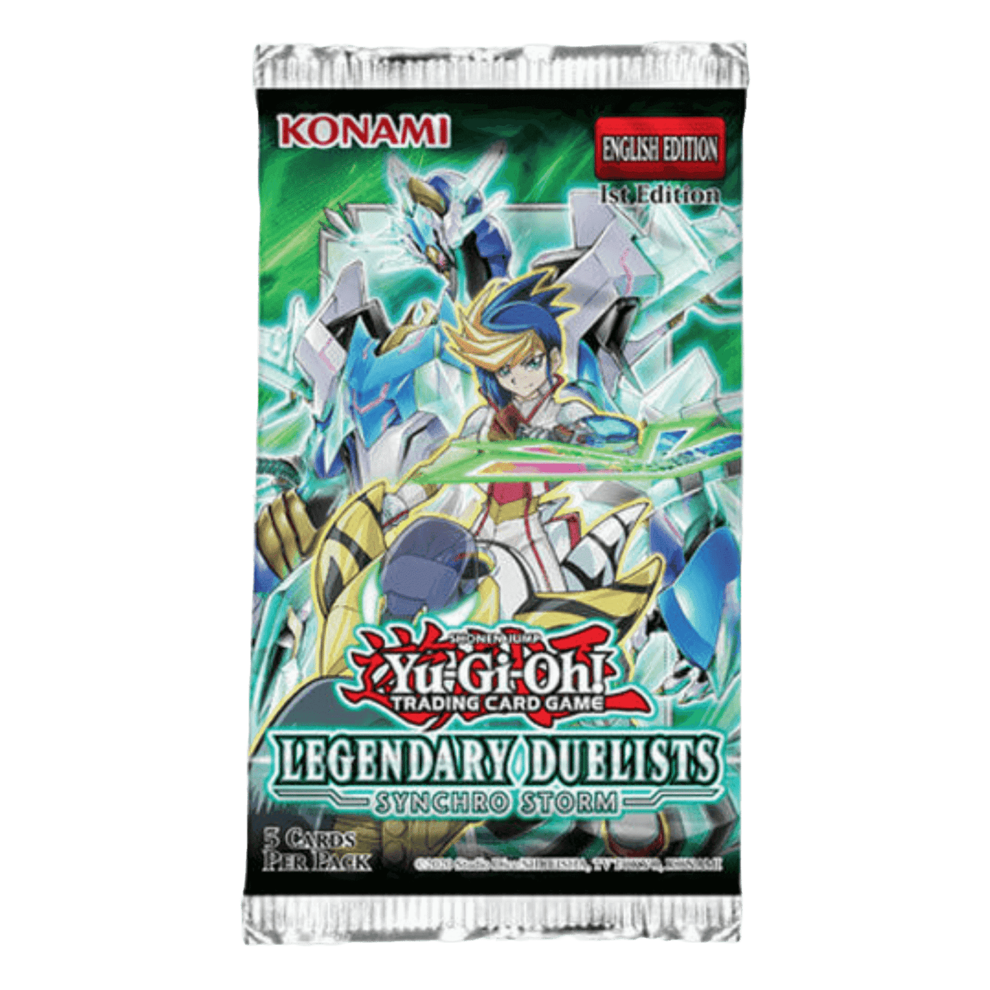 Yu-Gi-Oh! Legendary Duelists Synchro Storm Booster Pack (5 Cards)